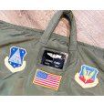 画像4: 程度良好!! 70's【ビンテージ】【米軍実物】【USAF】FURRY ワッペン付き【ヘルメットバッグ】<br> (4)