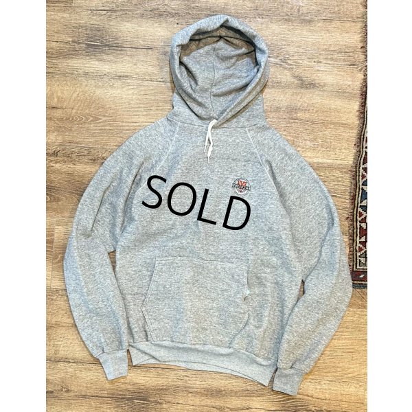 画像1: 〜90’ｓ USA製【ビンテージ】DISCUS ATHLETIC【ディスカスアスレチック】YURNET【グレー】【パーカー】【サイズＬ】 