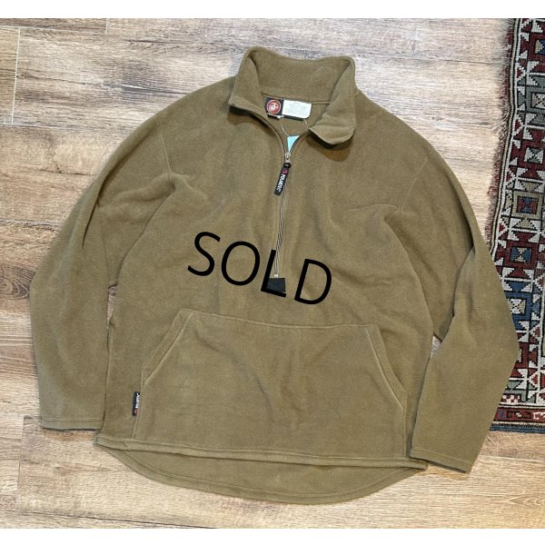 画像1: ほぼ未使用!! USMC【米軍実物】【PECKHAM社製】ポーラテック【Polartec】【ポーラテックフリース】プルオーバーシャツ【サイズL】 