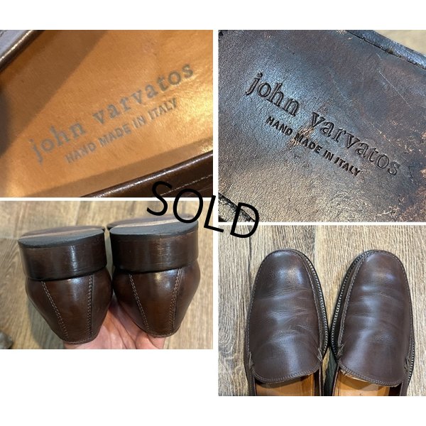 画像2: 【イタリー製】【john varvatos】ジョン ヴァルヴェイトス【ブラウン】 【ローファー】レザーシューズ【US８ 1/2】 