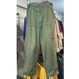 画像2: 70's【米軍実物】【ビンテージ】【ベイカーパンツ】UFOボタン Wステッチ OG107【ユーティリティパンツ】【32×33】<br> (2)