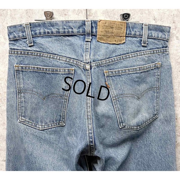 画像3: 80's【USA製】【ビンテージ】【LEVI'S】【リーバイス５０５】505【デニムパンツ】ブルーデニム【36×32】 