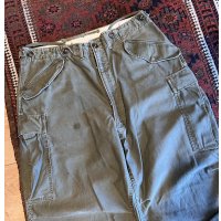 50's【u.s.army】ビンテージ【米軍実物】【M-51】【フィールドパンツ】フィールドトラウザーズ【カーゴパンツ】【M-R】 