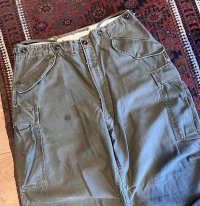 50's【u.s.army】ビンテージ【米軍実物】【M-51】【フィールドパンツ】フィールドトラウザーズ【カーゴパンツ】【M-R】 
