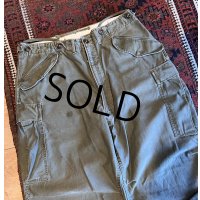50's【u.s.army】ビンテージ【米軍実物】【M-51】【フィールドパンツ】フィールドトラウザーズ【カーゴパンツ】【M-R】 