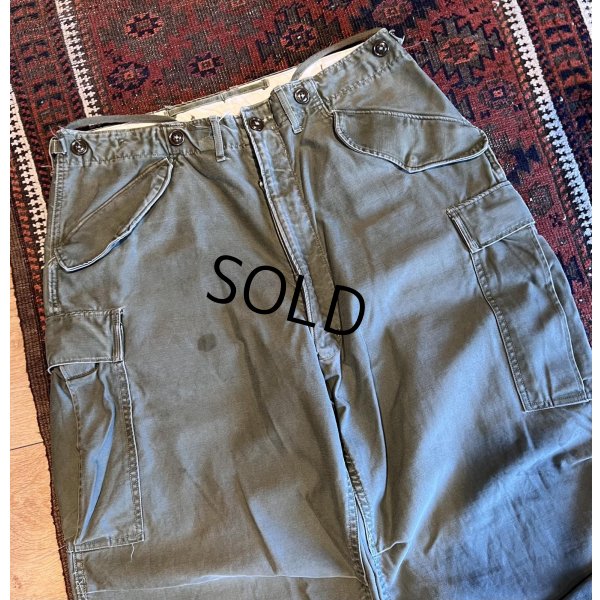 画像1: 50's【u.s.army】ビンテージ【米軍実物】【M-51】【フィールドパンツ】フィールドトラウザーズ【カーゴパンツ】【M-R】 