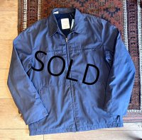 80's【ビンテージ】【米軍実物】U.S.NAVY【紺】【サブマリンジャケット】ユーティリティージャケット US42L