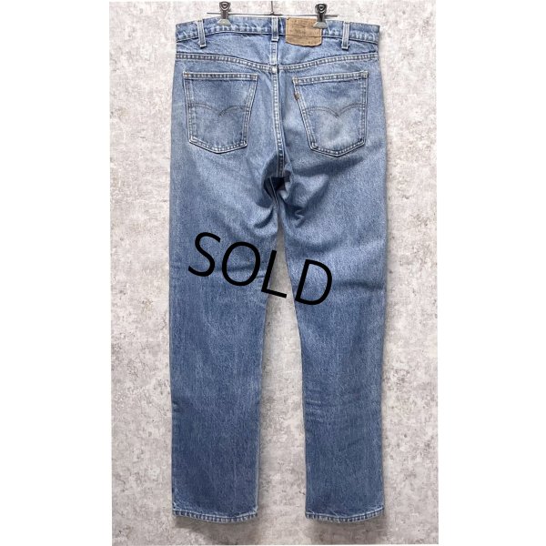 画像4: 80's【USA製】【ビンテージ】【LEVI'S】【リーバイス５０５】505【デニムパンツ】ブルーデニム【36×32】 