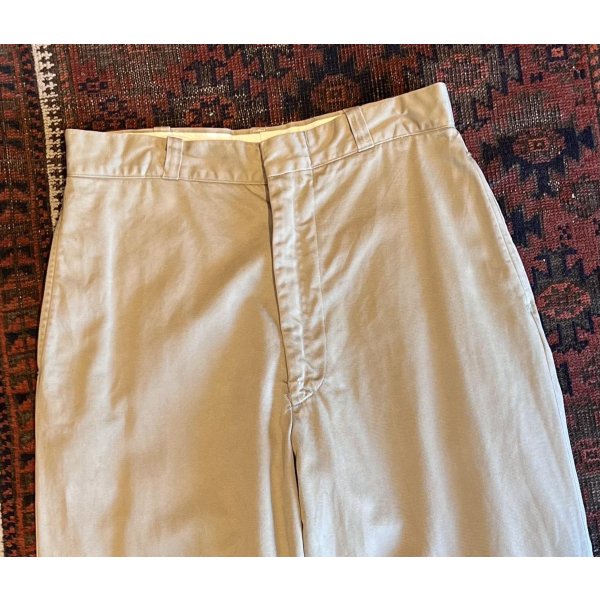 画像4: 【70's】【ビンテージ】U.S.ARMY【米軍実物】【チノパンツ】【チノパン】【30×32】 