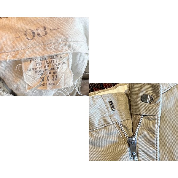 画像3: 【70's】【ビンテージ】U.S.ARMY【米軍実物】【チノパンツ】【チノパン】【30×32】 