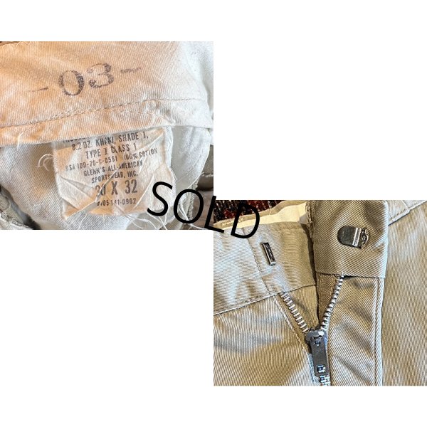 画像3: 【70's】【ビンテージ】U.S.ARMY【米軍実物】【チノパンツ】【チノパン】【30×32】 