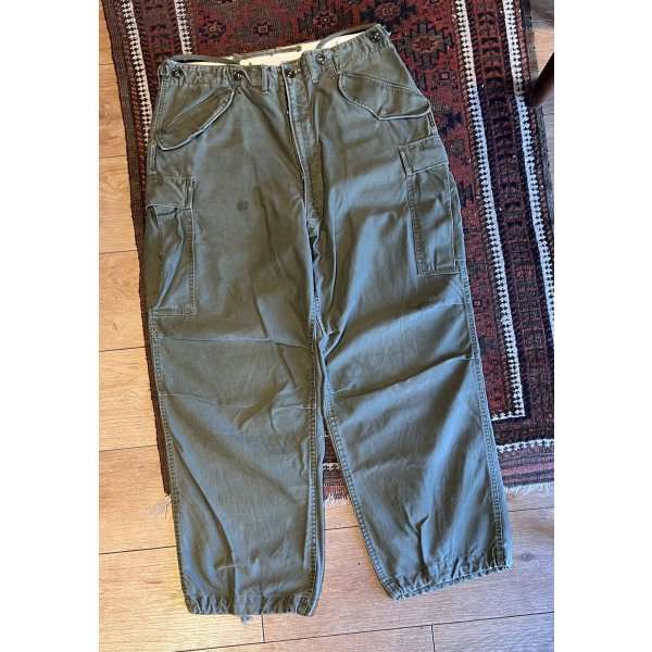 画像3: 50's【u.s.army】ビンテージ【米軍実物】【M-51】【フィールドパンツ】フィールドトラウザーズ【カーゴパンツ】【M-R】 