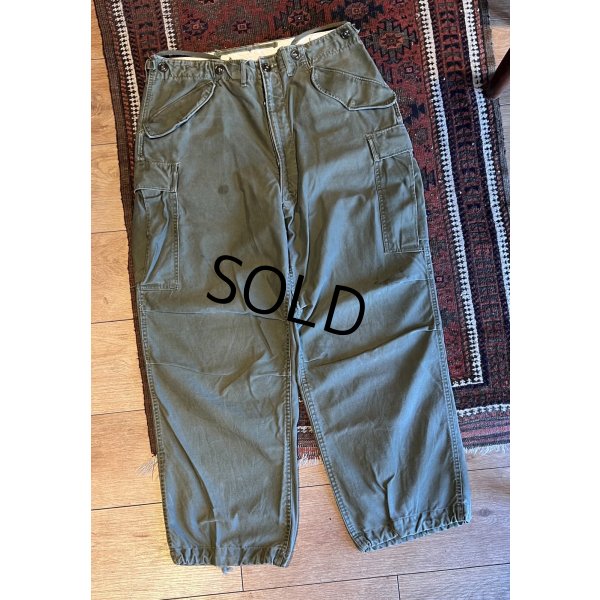 画像3: 50's【u.s.army】ビンテージ【米軍実物】【M-51】【フィールドパンツ】フィールドトラウザーズ【カーゴパンツ】【M-R】 