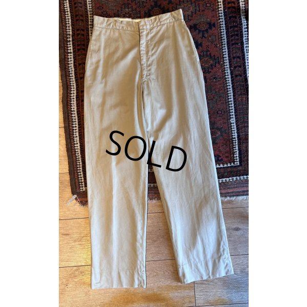 画像2: 【70's】【ビンテージ】U.S.ARMY【米軍実物】【チノパンツ】【チノパン】【30×32】 