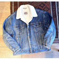 【90s~】ビンテージ【Levis】リーバイス 70609-0216【裏ボア付き】【デニムジャケット】ボアジャン サイズXL 