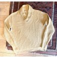 画像1: ビンテージ【RALPH JACODINE】【ウールｘモヘア】【ショールカラーセーター】【サイズM程度】<br> (1)