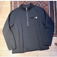 ビンテージ【ノースフェイス】【the north face】【黒】ブラック【ハーフジップフリース】フリースジャケット【サイズXXL】 