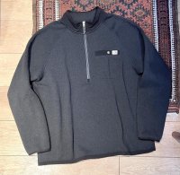 ビンテージ【ノースフェイス】【the north face】【黒】ブラック【ハーフジップフリース】フリースジャケット【サイズXXL】 
