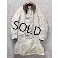 70's【ビンテージ】【GLOBE】【白×裏地赤チェック】CHIEF BTFD【ファイヤーマンコート】ジャケット【US42】  