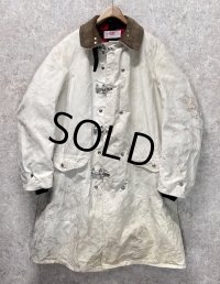 70's【ビンテージ】【GLOBE】【白×裏地赤チェック】CHIEF BTFD【ファイヤーマンコート】ジャケット【US42】  