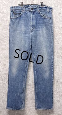 80's【USA製】【ビンテージ】【LEVI'S】【リーバイス５０５】505【デニムパンツ】ブルーデニム【36×32】 