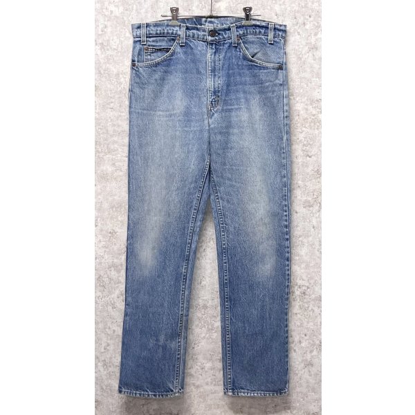 画像1: 80's【USA製】【ビンテージ】【LEVI'S】【リーバイス５０５】505【デニムパンツ】ブルーデニム【36×32】 