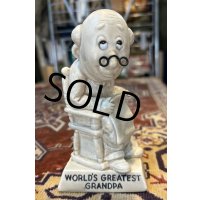 70’ｓ 【ビンテージ】アンティーク【WORLD'S GREATEST GRANDPA】【メッセージドール】 
