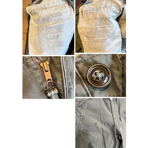 画像2: 50's【u.s.army】ビンテージ【米軍実物】【M-51】【フィールドパンツ】フィールドトラウザーズ【カーゴパンツ】【M-R】 