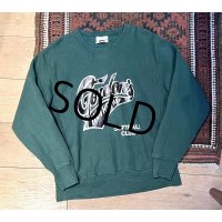 90's【USA製】【ビンテージ】【Lee】リー【Gordon's IN THE PARK】【緑】【スウェット】【サイズＬ】 