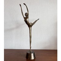 【ビンテージ】アンティーク【女性の銅像】【ブロンズ像】 