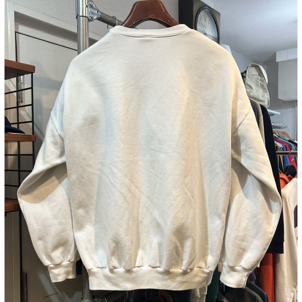画像3: 〜90’ｓUSA製【ビンテージ】【アディダス】adidas【トレフォイルロゴ】白【ロゴスウェット】【サイズL】 
