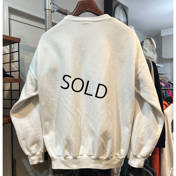 画像3: 〜90’ｓUSA製【ビンテージ】【アディダス】adidas【トレフォイルロゴ】白【ロゴスウェット】【サイズL】 