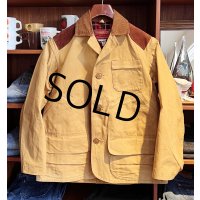 〜60's【ビンテージ】【CUMBERLAND】カンバーランド【ライトブラウンｘ裏地赤チェック】【ハンティングジャケット】【US38】  