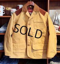 〜60's【ビンテージ】【CUMBERLAND】カンバーランド【ライトブラウンｘ裏地赤チェック】【ハンティングジャケット】【US38】  