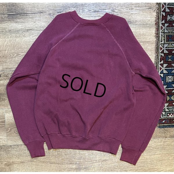 画像3: 90's【ACTIVE WEAR】アクティブウェア【エンジ】無地【スウェット】サイズL 