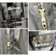 画像2: 程度良好!!【ビンテージ】【イングランド製】 【バブアー】【Barbour】フード付き【黒】ビューフォート【オイルドジャケット】36<br> (2)