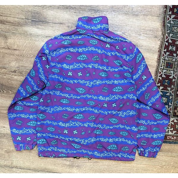 画像4: ~90's【ビンテージ】L.L.Bean【ＬＬビーン】【総柄】裏地フリース【3シーズンジャケット】【Ｍ程度】 