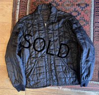 【〜60’ｓ】【ビンテージ】【黒】無地【ライトダウン】サイズＭ程度 