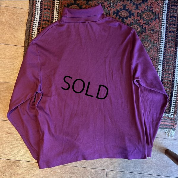 画像3: 〜90'ｓ【エディーバウアー】Eddie Bauer【エンジ】無地【タートルネックロンT】【サイズXL】 