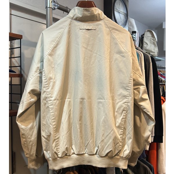 画像4: デッドストック ORVIS【オービス】【ベージュ】裏地赤チェック【ブルゾン】 ジップアップジャケット【サイズL】 