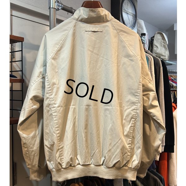 画像4: デッドストック ORVIS【オービス】【ベージュ】裏地赤チェック【ブルゾン】 ジップアップジャケット【サイズL】 