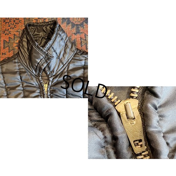 画像2: 【〜60’ｓ】【ビンテージ】【黒】無地【ライトダウン】サイズＭ程度 