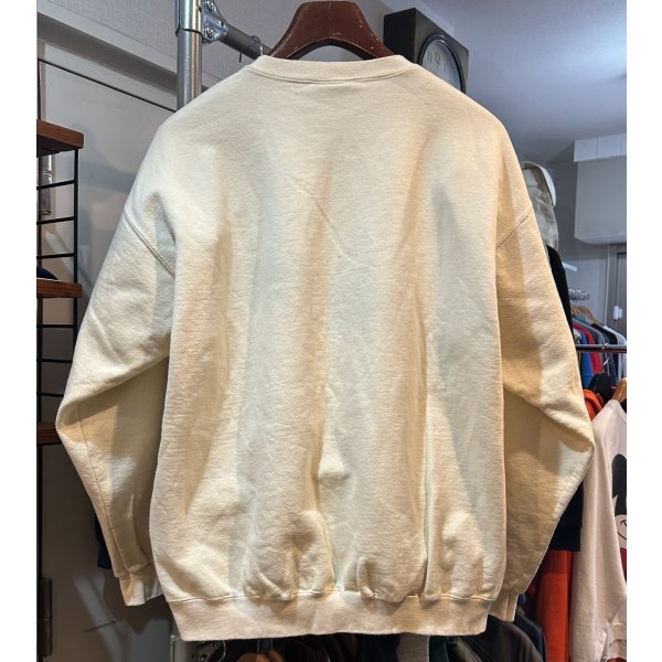 画像3: 90's【USA製】ビンテージ【LEE】【リー】【生成り】【猫】ねこ【What is the sound of one cat happing?】【スウェット】【サイズL】 