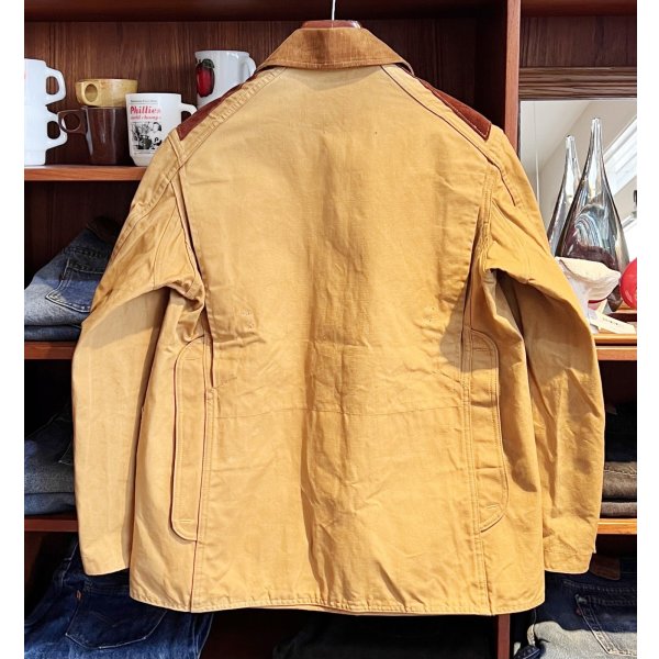 画像4: 〜60's【ビンテージ】【CUMBERLAND】カンバーランド【ライトブラウンｘ裏地赤チェック】【ハンティングジャケット】【US38】  