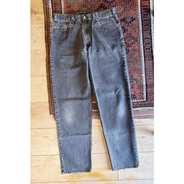 画像2: ∼90’s 【USA製】【ビンテージ】【LEVI'S】【リーバイス５５０】550 黒 ブラック デニムパンツ 【36ｘ34】 