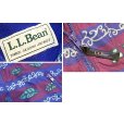 画像2: ~90's【ビンテージ】L.L.Bean【ＬＬビーン】【総柄】裏地フリース【3シーズンジャケット】【Ｍ程度】<br> (2)