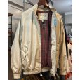 画像5: デッドストック ORVIS【オービス】【ベージュ】裏地赤チェック【ブルゾン】 ジップアップジャケット【サイズL】<br> (5)