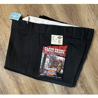 デッドストック 80's【USA製】ビンテージ【ディッキーズ】【Dickies】【黒】【ワークパンツ】【38ｘ34】 