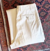 【イタリー製】【ビンテージ】【LOUIS DELL'OLIO】【ベージュ】2タック チノパンツ【34x34】