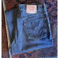 画像1: ∼90’s 【USA製】【ビンテージ】【LEVI'S】【リーバイス５５０】550 黒 ブラック デニムパンツ 【36ｘ34】<br> (1)